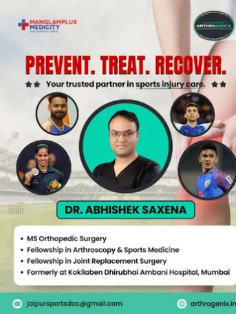 Jaipur, Health, Dr Abhishek Saxena - Best Orthopaedic Surgeon I Best Ligament Specialist I Best Shoulder &