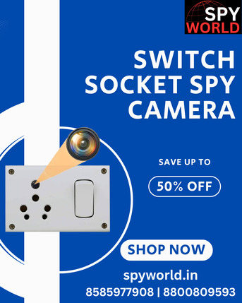 Dwarka, Electronics, INR 3200,  Best Switch Socket Spy Camera Shop In Dwarka &ndash; Spy World