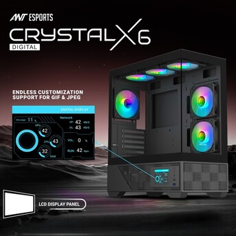 Mumbai, Computers, INR 5999,  Upgrade Your Setup With ANT Esports Gaming PC Cabinets