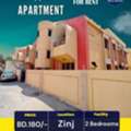 BHD 180/month,  2 BR,  115 Sq. Meter,  Spacious 2 BHK Villa-Style Apartment | Zinj | BD 180/-