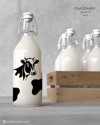 Indore, Food, Milk Glass Bottles In Bulk &ndash; Chaudhary Glasspack India
