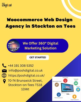 London, Marketing, Woocommerce Web Design Agency In Stockton On Tees