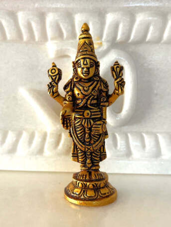New Delhi, Household Items, INR 745,  Buy Traditional Lord Venkateswara Statue For Spiritual Home D?cor &ndash; Yathashilpam