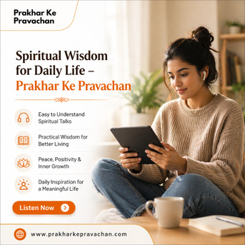 New Delhi, Lessons Offered, Prakhar Ke Pravachan &ndash; Hindi Spiritual Talks, Satsang & Daily Life Wisdom