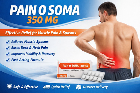 Austin, Health & Beauty Items, USD 250,  Pain O Soma 350 Mg &ndash; Effective Relief From Muscle Pain & Spasms