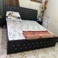 SAR 300,  Used Double Bed Set For Sale  With Mattress