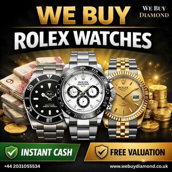 London, Items Wanted, Sell Your Rolex Online | Trusted Rolex Buyer London, UK