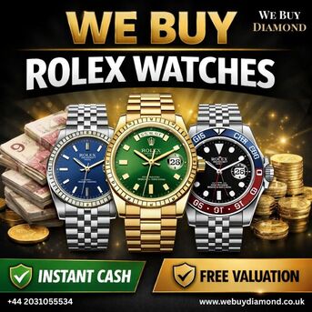 London, Items Wanted, Sell Your Rolex Online | Trusted Rolex Buyer London, UK