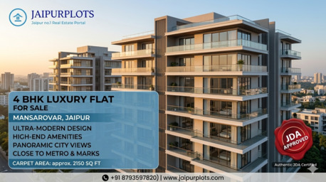 Jaipur, Real Estate For Sale, 4 BR,  1200 Sq. Meter,  4 BHK Apartment For Sale In Sanganer Jaipur &ndash; 1200 Sqft Spacious Home