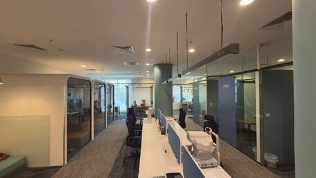 Al Nakheel, Offices, Furnished Office Space For Rent Half Portion&ndash; Office In Riyadh &ndash; Al- Nakheel Dist.
