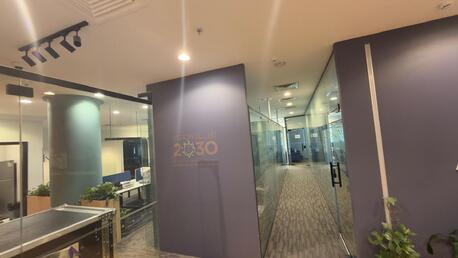 Al Nakheel, Offices, Furnished Office Space For Rent Half Portion&ndash; Office In Riyadh &ndash; Al- Nakheel Dist.