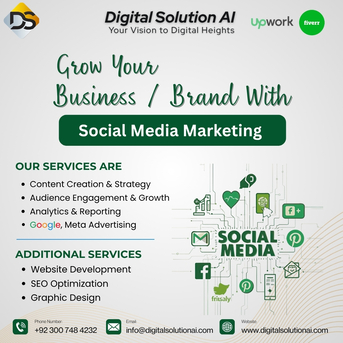 Islamabad, Marketing, Grow Your Business With Powerful Social Media Marketing 🚀