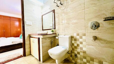 Mumbai, Apts/Flats Wanted, INR 7532/day,  Furnished,  1 BR,  600 Sq. Feet,  BluO Classic 2BHK - Defence Colony Mkt