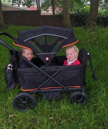 London, Baby & Kid Stuff, GBP 725,  Double Pushchair For Twins & Growing Families | Out N About
