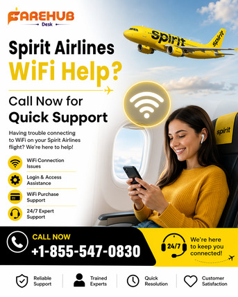 New York, Travel, Spirit Airlines WiFi Help? Call Now For Quick Support