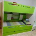 SAR 280,  Kids Bunk Bed With 2 Mattresses &ndash; Good Condition