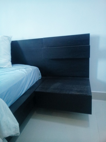 Dammam, Furniture, SAR 1500,  King Bedroom Set With Built-in Side Tables