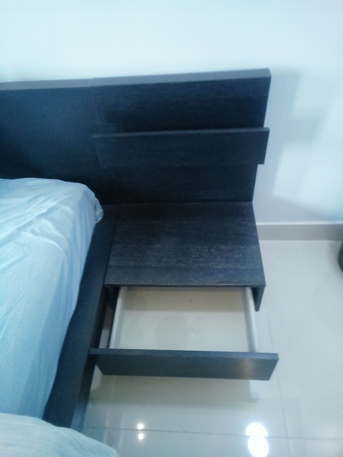 Dammam, Furniture, SAR 1500,  King Bedroom Set With Built-in Side Tables