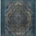 USD 3000,  10x13 Vintage Distressed Overdyed Persian Area Rug - 110937