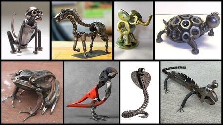 Dubai, Construction, Metal Sculptures Dubai, UAE