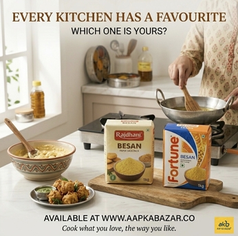 New Delhi, Household, Rajdhani Besan Or Fortune Besan: What&rsquo;s In Your Kitchen?