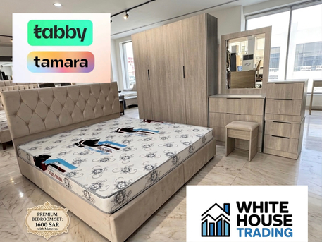 Jeddah, Furniture, SAR 1500,  Brand New Bed Set With Mattress