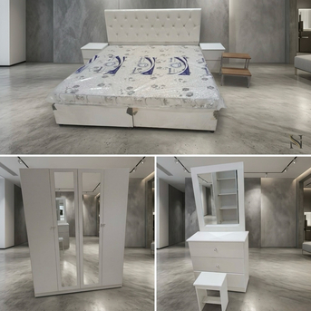 Jeddah, Furniture, SAR 1500,  Brand New Bed Set With Mattress