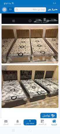 Jeddah, Furniture, SAR 280,  Brand New Single Size Bed With Mattress