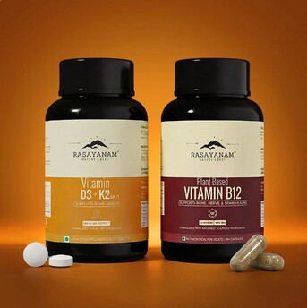 Gurgaon, Health & Beauty Items, INR 949,  Buy Vitamin B12 And D3 Combo For Energy, Immunity & Daily Health