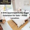 4 BR,  3165 Sq. Feet,  4 BHK Apartment In Raj Nagar Extension For Sale &ndash; Prime Location.
