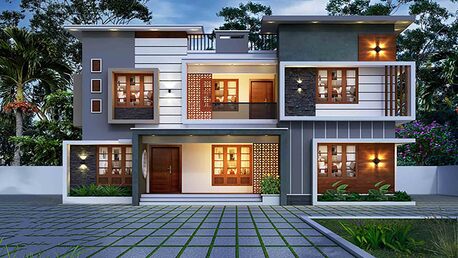 Kerala, Villas, 2150 Sq. Feet,  New Villa With Land For Sale Near Kumbanad IPC - Flood-Free - Call Sam 8281016543