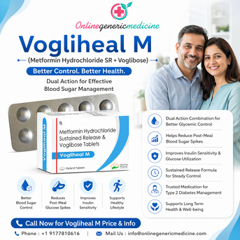 New York, Health, Vogliheal M (Voglibose And Metformin) &ndash; Metformin Combination Tablets
