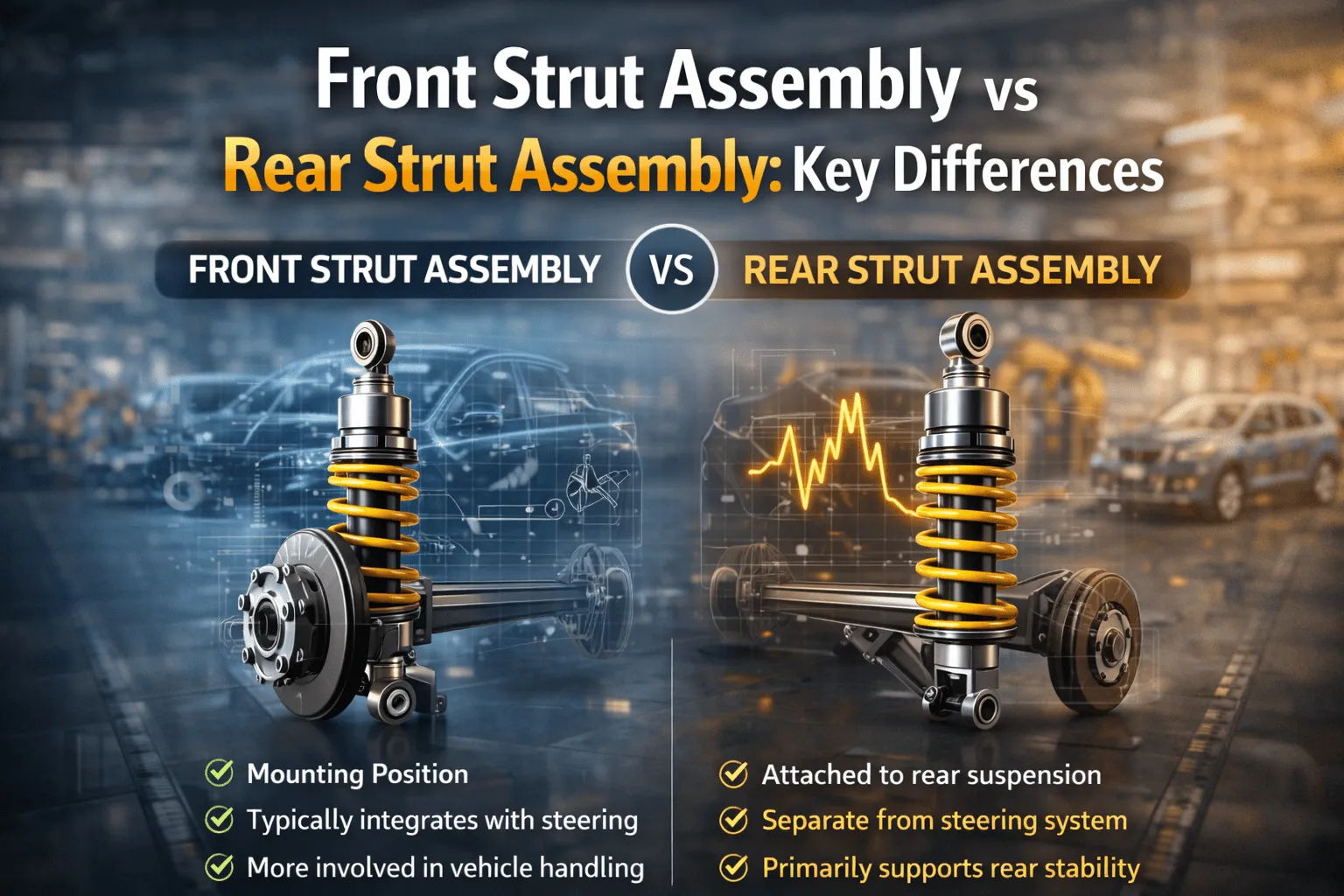 Faridabad, Auto Parts, Strut Assembly