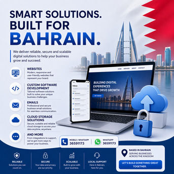 Manama, Software Development, Websites, Software, Emails, Cloud Solutions In Bahrain