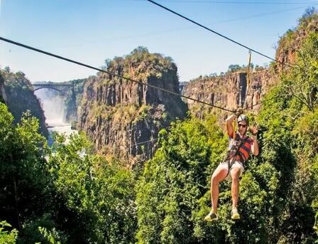 Cape Town, Travel, Glide Through The Wild Side Of Africa With Victoria Falls Canopy Tour