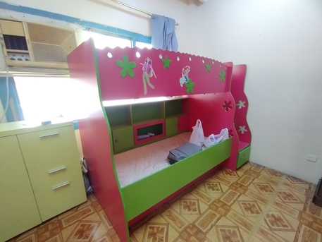Jubail, Baby & Kid Stuff, SAR 400,  Kids Bunker Bed With Storage Shelves