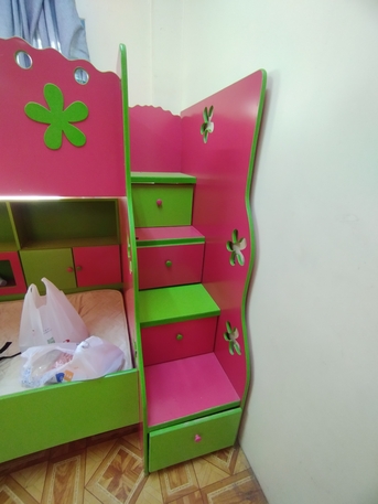 Jubail, Baby & Kid Stuff, SAR 400,  Kids Bunker Bed With Storage Shelves