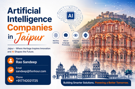 Jaipur, Software Development, Artificial Intelligence Companies In Jaipur