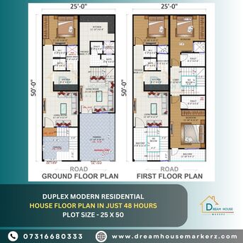 Indore, Interior Design, Smart Duplex Planning For Your 25x50 Plot In Indore