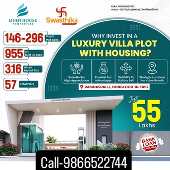 Hyderabad, Residential Plots, INR 21500,  150 Sq. Yard,  HMDA & RERA Approved Open Plot For Sale @exit-12