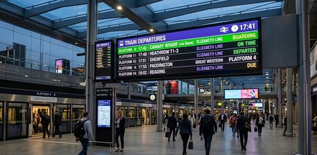 New Delhi, Business, Transform Your Transit Hub With Stream Purples Smart Digital Signage!