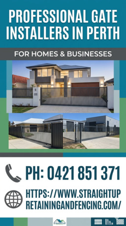 Perth, Business, Professional Gate Installers In Perth For Homes & Businesses