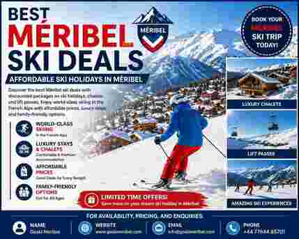 London, Business, Best M&eacute;ribel Ski Deals | Affordable Ski Holidays In M&eacute;ribel