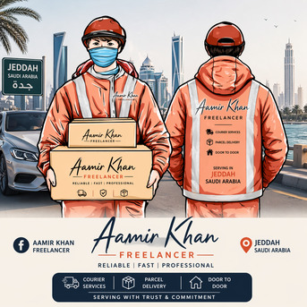 Jeddah, Pick Up & Drop Off, AAMIR KHAN FREELANCER, I Work As Pickup And Drop Off Services In Jeddah Ksa