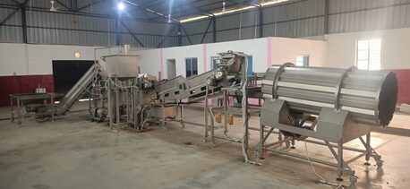 Noida, Industrial Machinery, Advanced Fryums Pellets Fryer High-Efficiency Snack Production