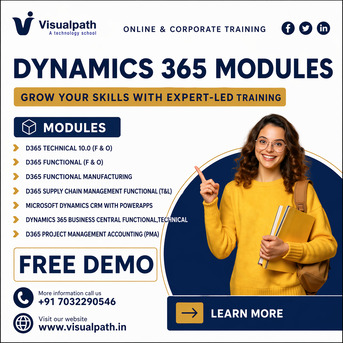 Hyderabad, Lessons Offered, The Complete D365 Stack. Structured. Practical. Ready