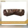 Extra Discount On First Sectional Sofas Purchase