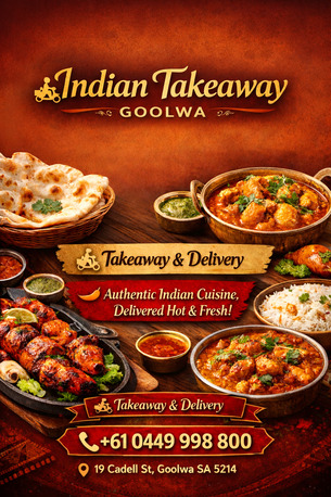 Melbourne, Restaurants, Indian Takeaway Goolwa | Quick Pickup