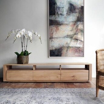 Kuala Lumpur, Furniture, MYR 3200,  Teak Wood T.V Console -Gim