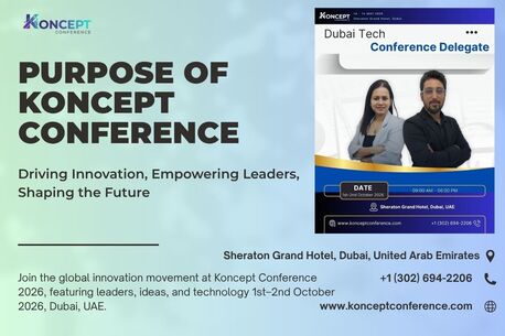 Dubai, Event Planning, Purpose Of Koncept Conference &ndash; Driving Innovation And Global Tech Vision